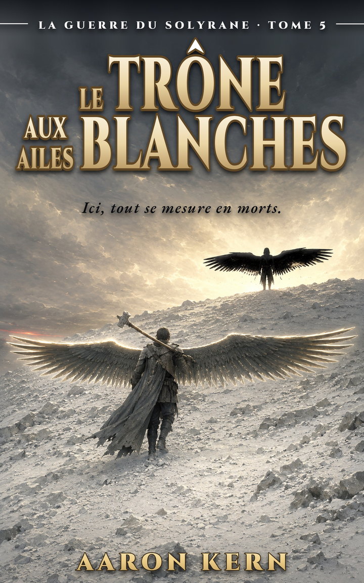 Couverture de Le Trône aux Ailes Blanches.